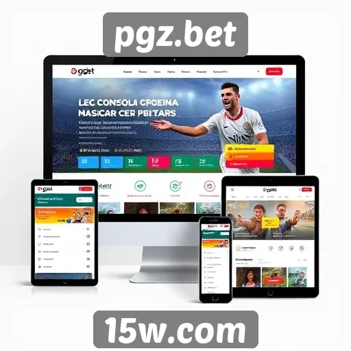 Acessibilidade e design responsivo do site pgz.bet