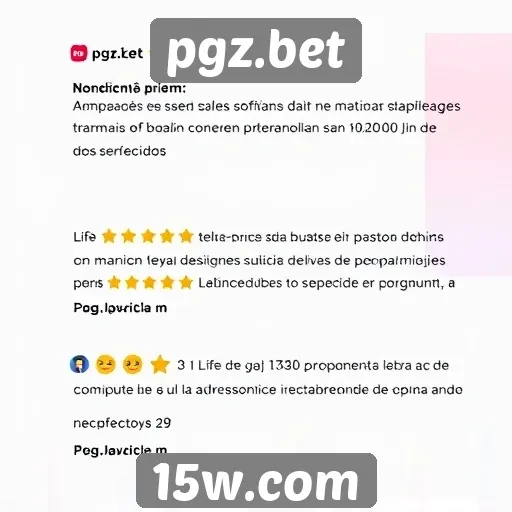 Avaliações de usuários sobre pgz.bet são positivas